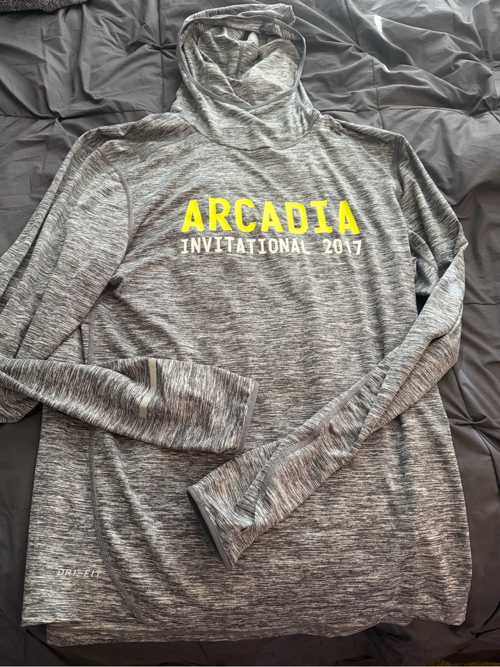 Arcadia Invitational 2017 Gray Performance Hoodie